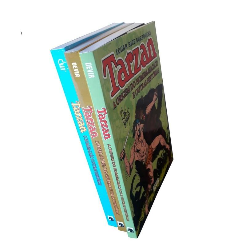 Tarzan (Pack Completo: 03 volumes) - HQ - Devir - Revista HQ